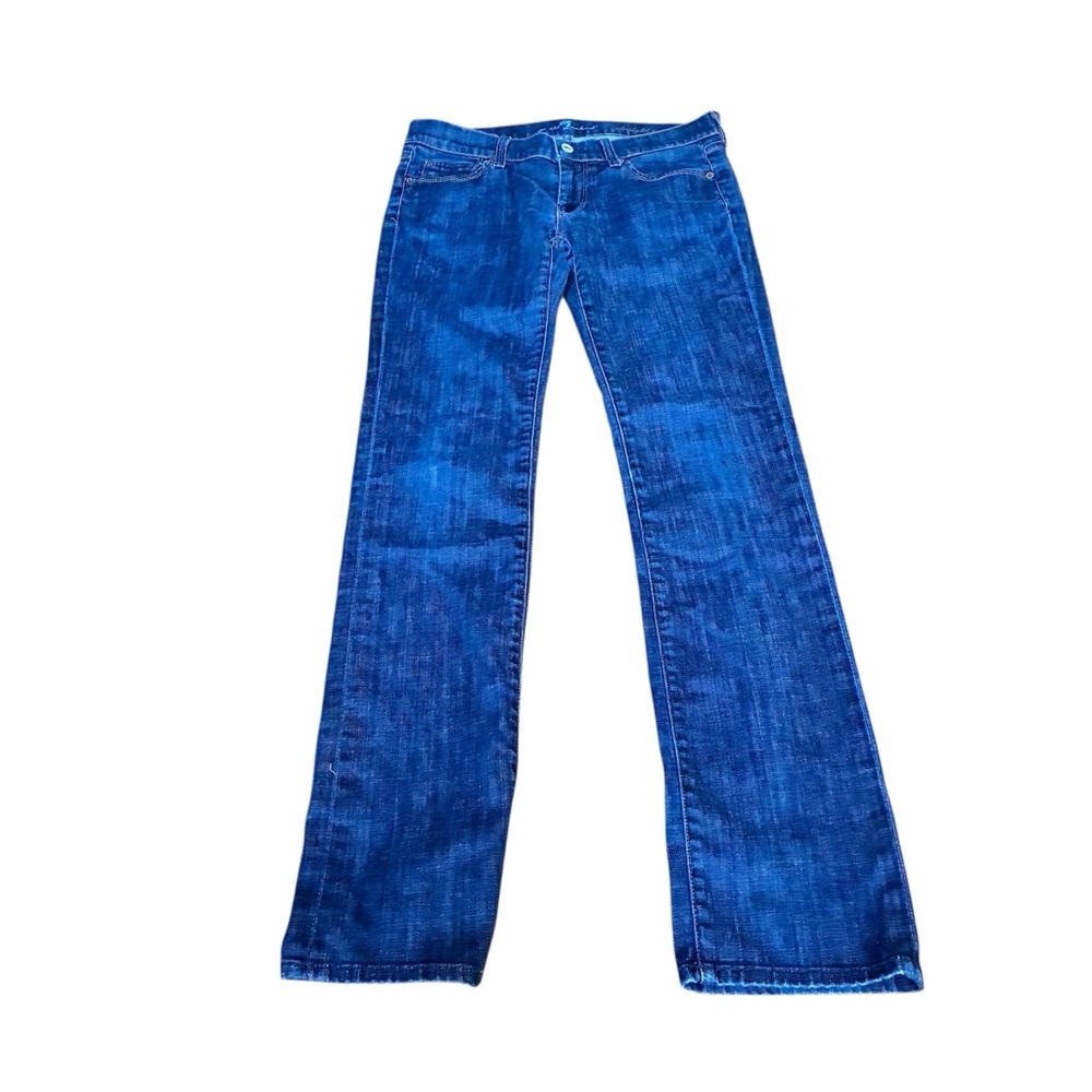 7 For All Mankind Straight Leg Jeans, Size 28